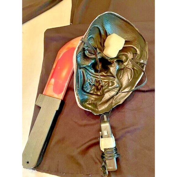 Halloween Bloody Mask Light Up Costume Horror Creepy - Picture 10 of 13